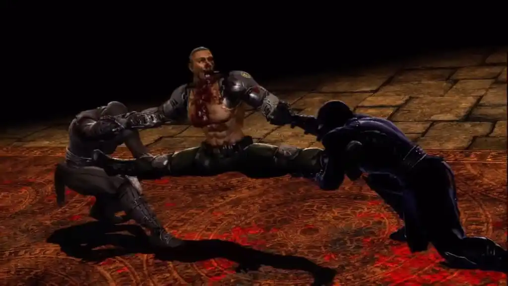 Mortal Kombat 4 Arcade - Quan Chi Fatality (Leg Rip) on Make a GIF