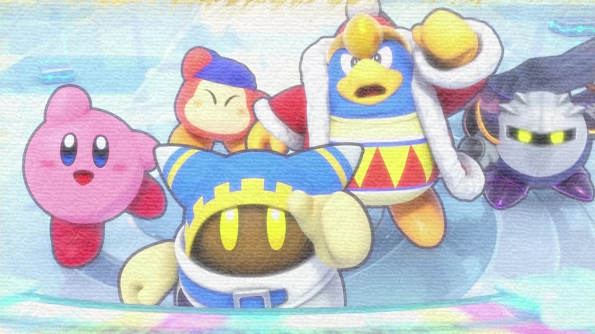 Kirby Return to Dream Land Deluxe Character Roster