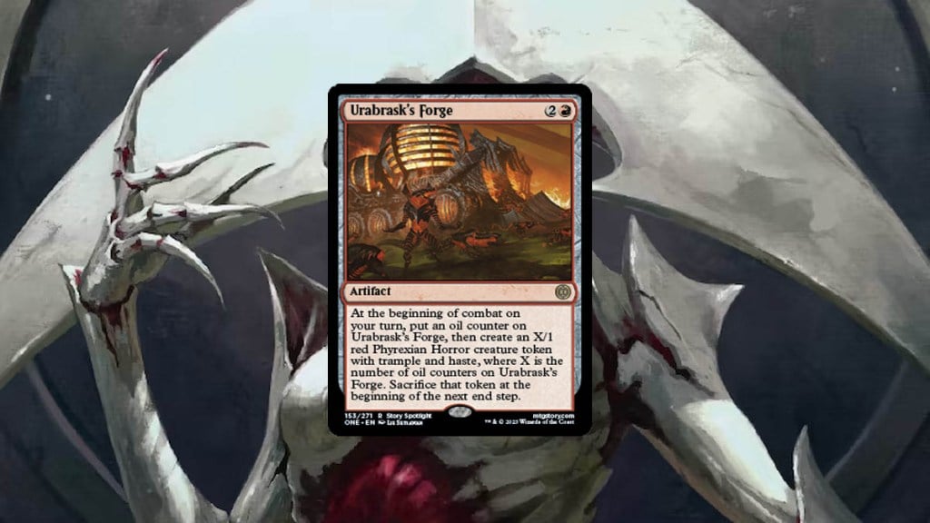 The Urabrask's Forge card in Magic: The Gathering