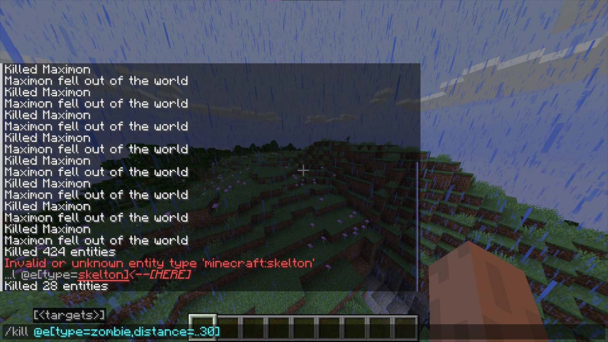 How to use the kill command in Minecraft 1.19 Gamepur