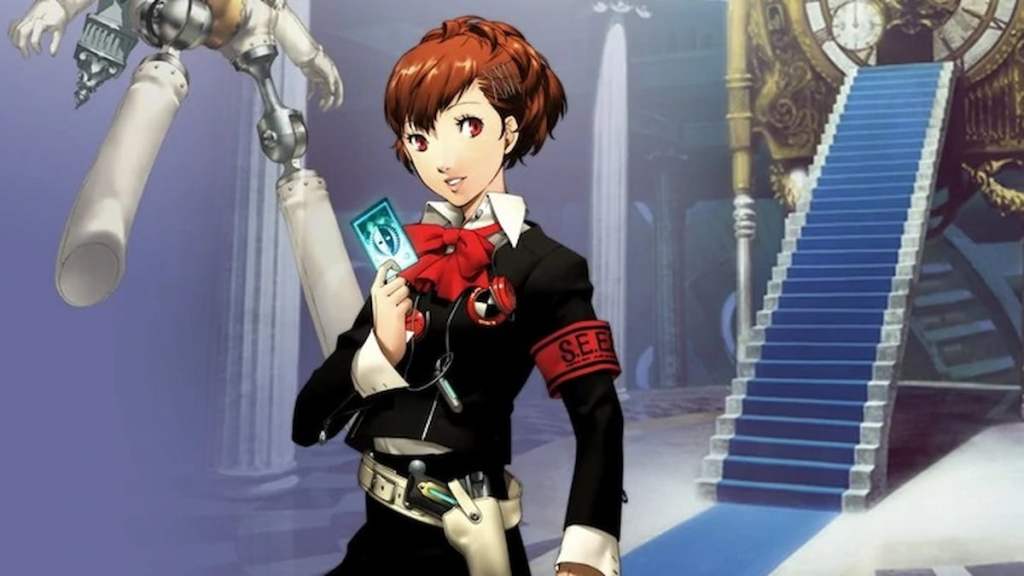 Persona 3's female protagonist in the tower