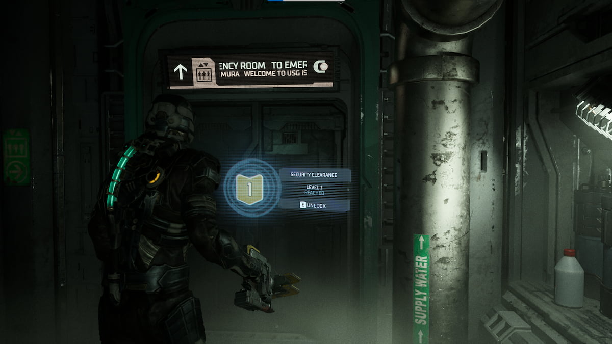 How to get Security Clearance level 1 in the Dead Space remake Gamepur