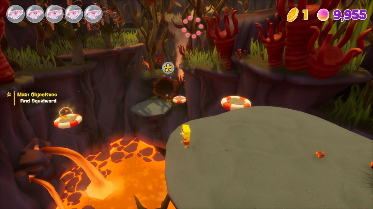 All Golden Spatula locations in SpongeBob SquarePants The Cosmic Shake