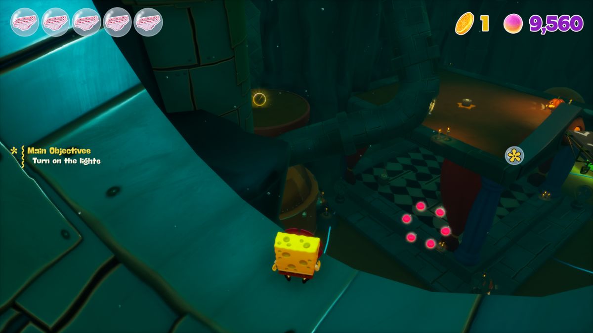 All Golden Spatula locations in SpongeBob SquarePants The Cosmic Shake Gamepur