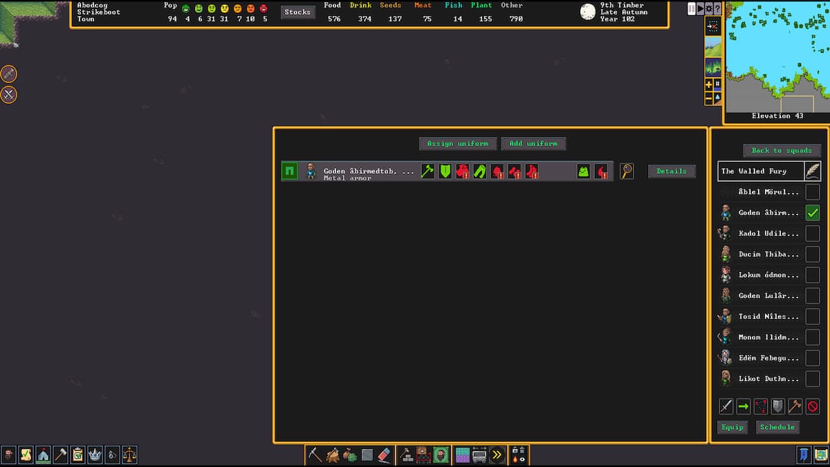 How to make and use armor in Dwarf Fortress - Gamepur