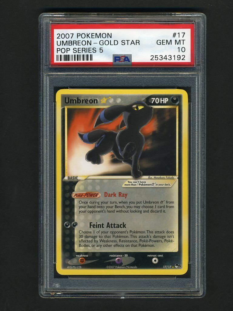 gold star umbreon holo