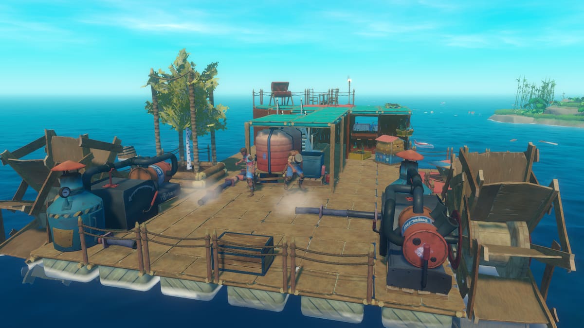 How to make Trash Cubes in Raft Gamepur