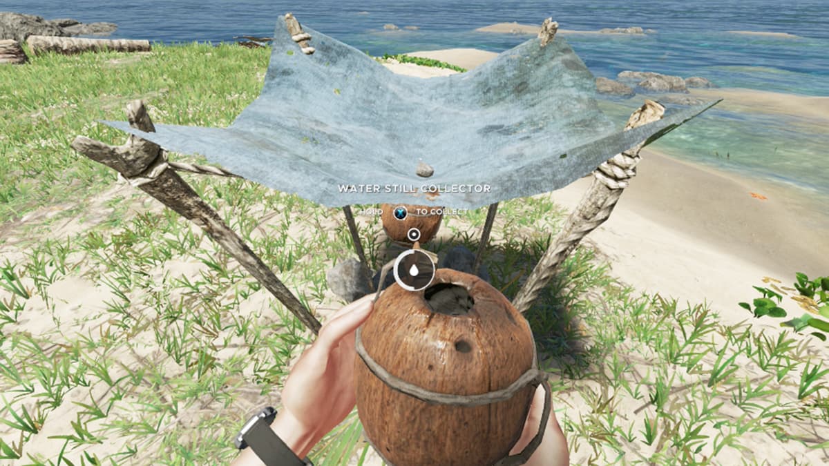 How to fill a Coconut Flask in Stranded Deep Gamepur