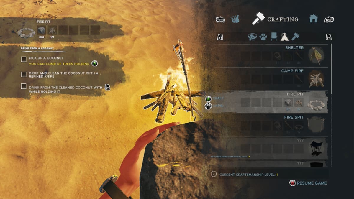 How to make fire in Stranded Deep Gamepur