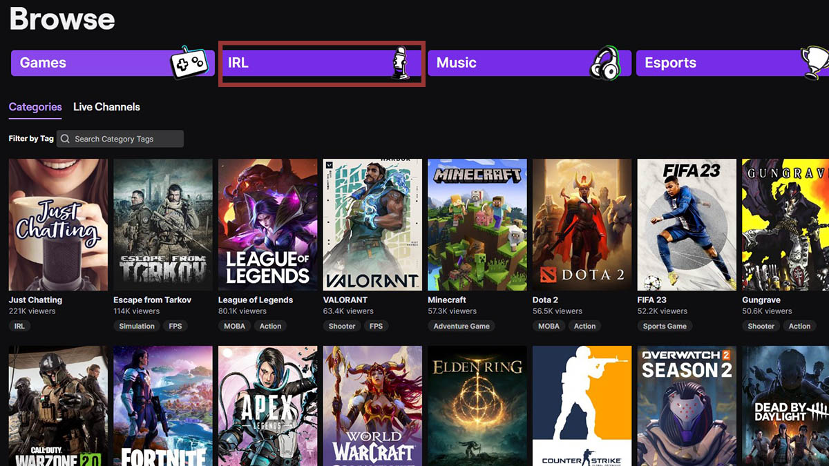 How to block hot tub streamers on Twitch Gamepur