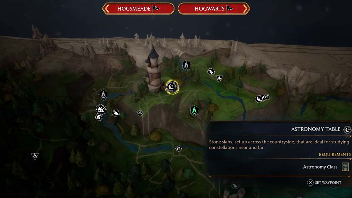 All astronomy table locations in Hogwarts Legacy – Game News