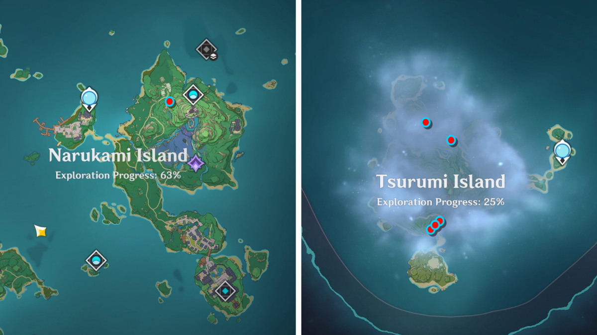 All ruins guard locations in Genshin Impact Gamepur