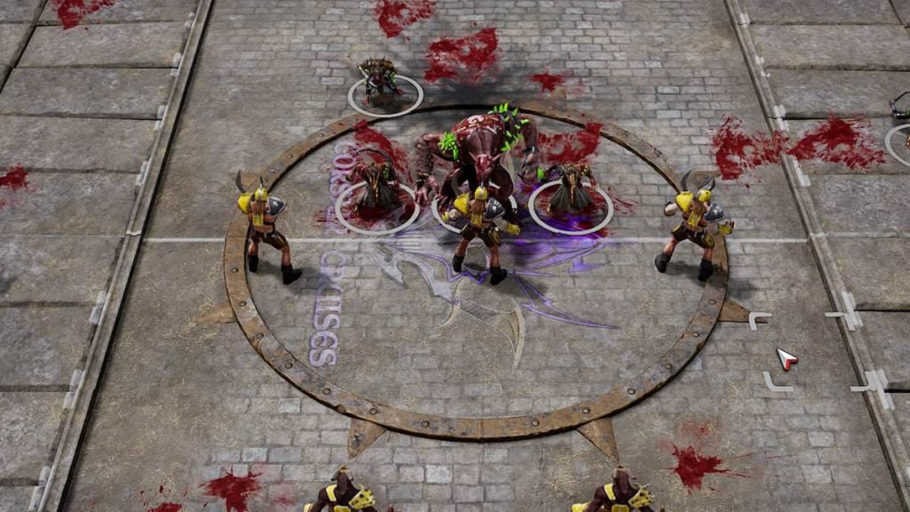 Blood Bowl 3 Chaos Chosen vs. Black Orcs