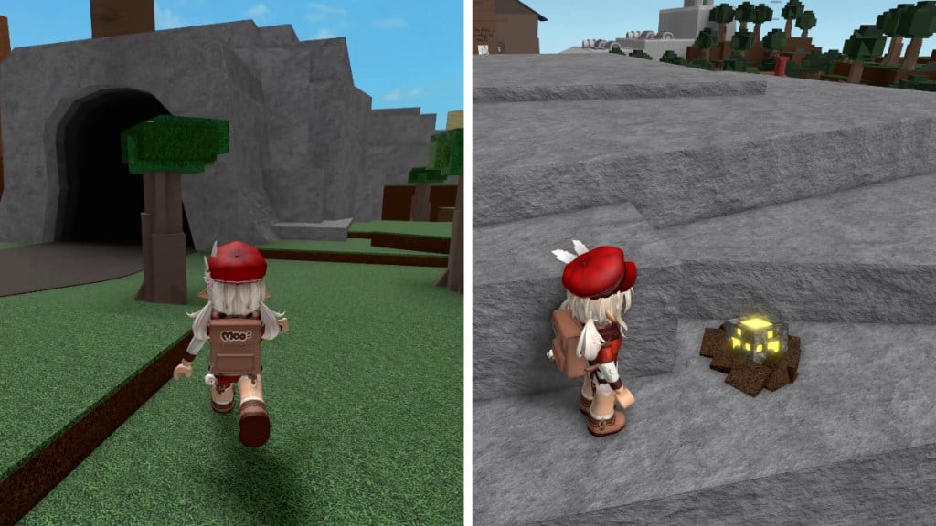 Cave Time Relic Location in Roblox Find The Markers