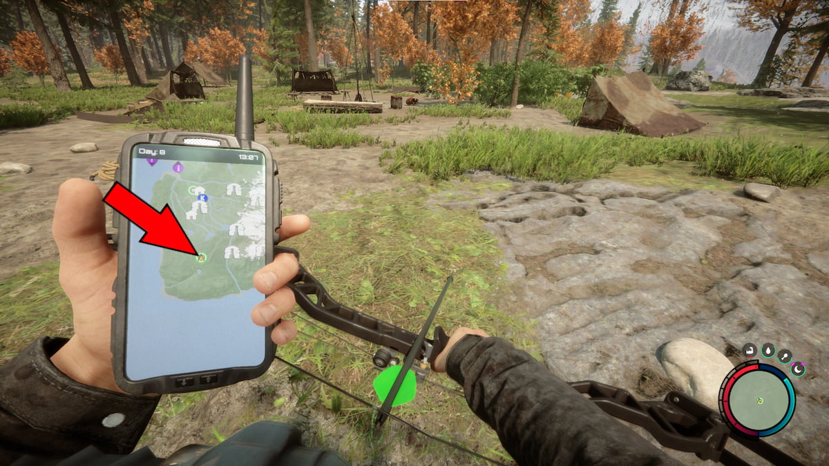 How to find the Compound Bow in Sons of the Forest Gamepur