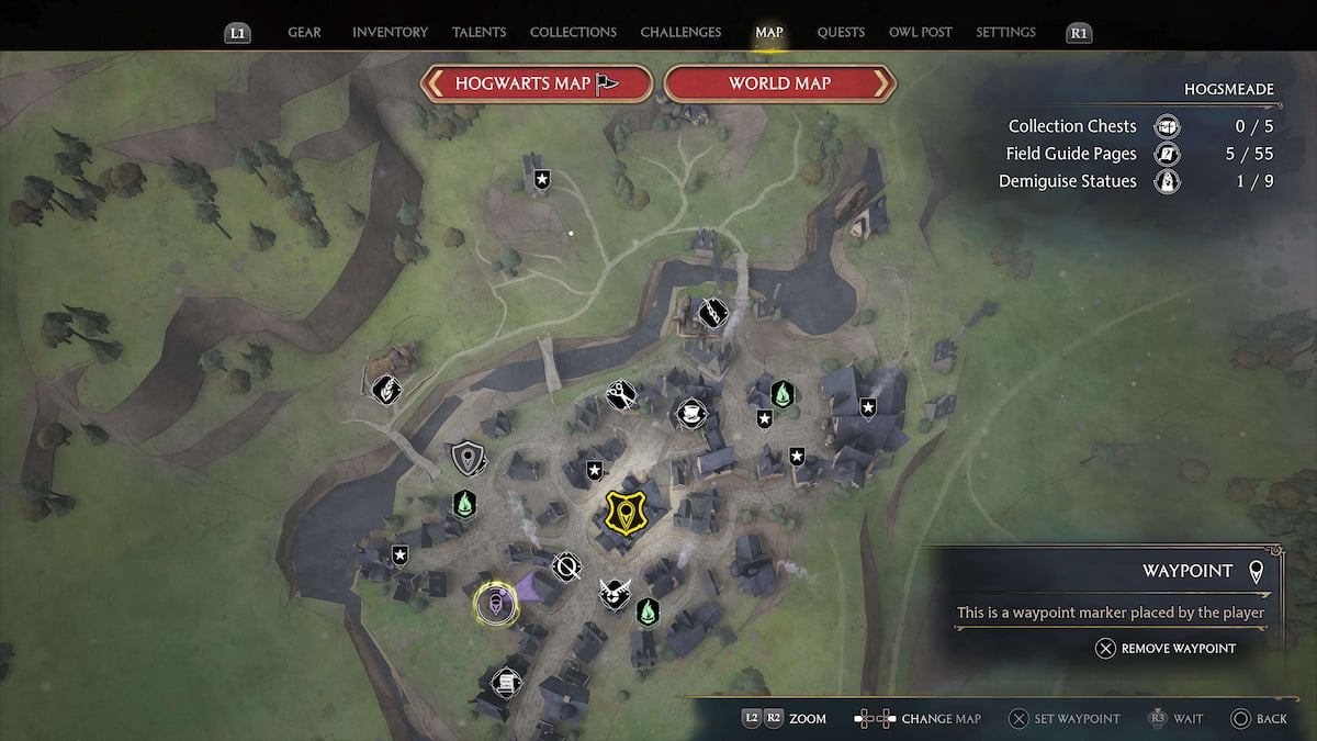 All Demiguise Statue locations in Hogsmeade in Hogwarts Legacy Gamepur