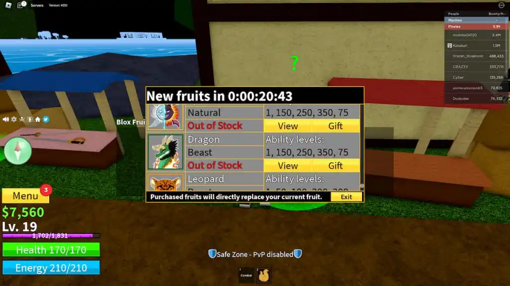 Control Vs Dragon in Blox Fruits: Which Should You Keep?