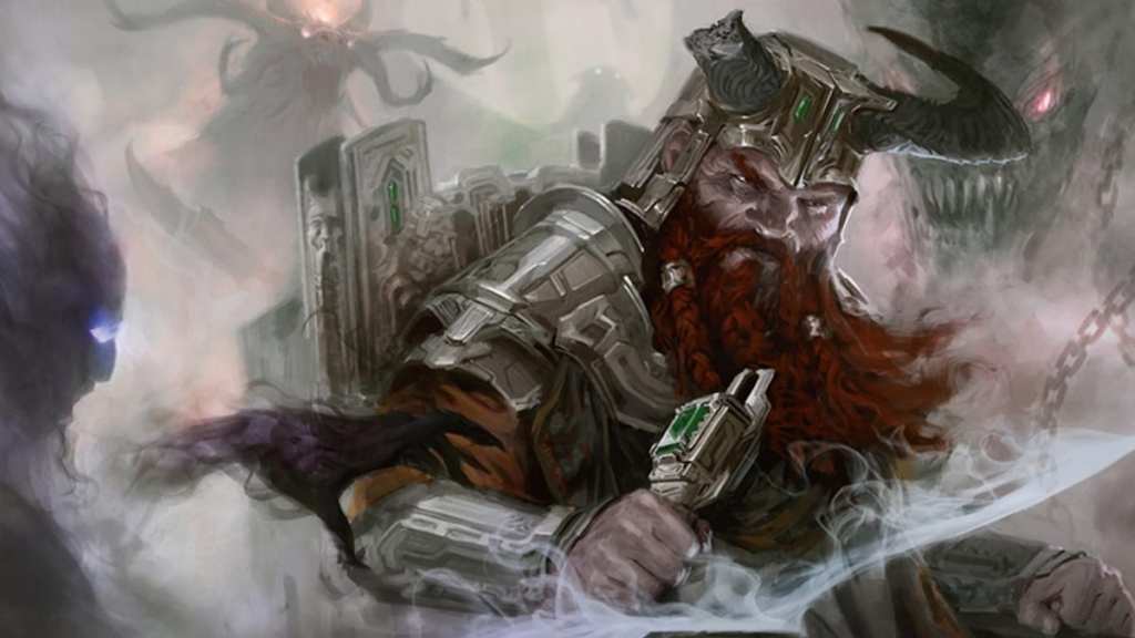 Dwarven cleric in Dungeons & Dragons