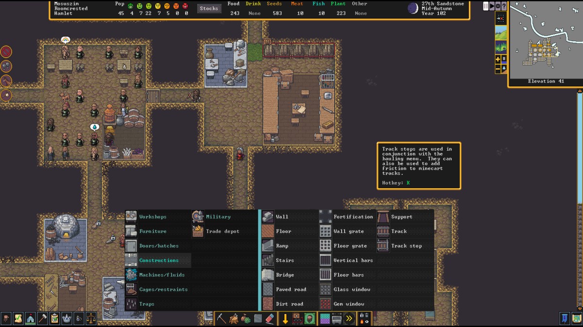 How to create quantum stockpiles in Dwarf Fortress Gamepur