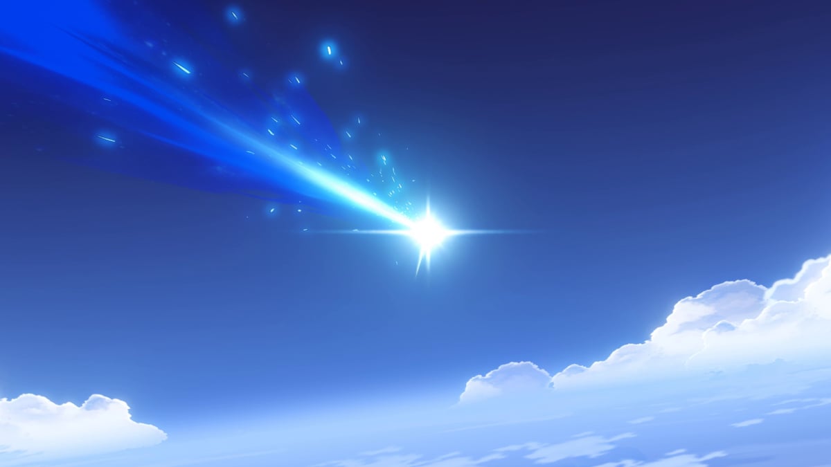 Genshin Impact 3-Star Pull Blue Comet