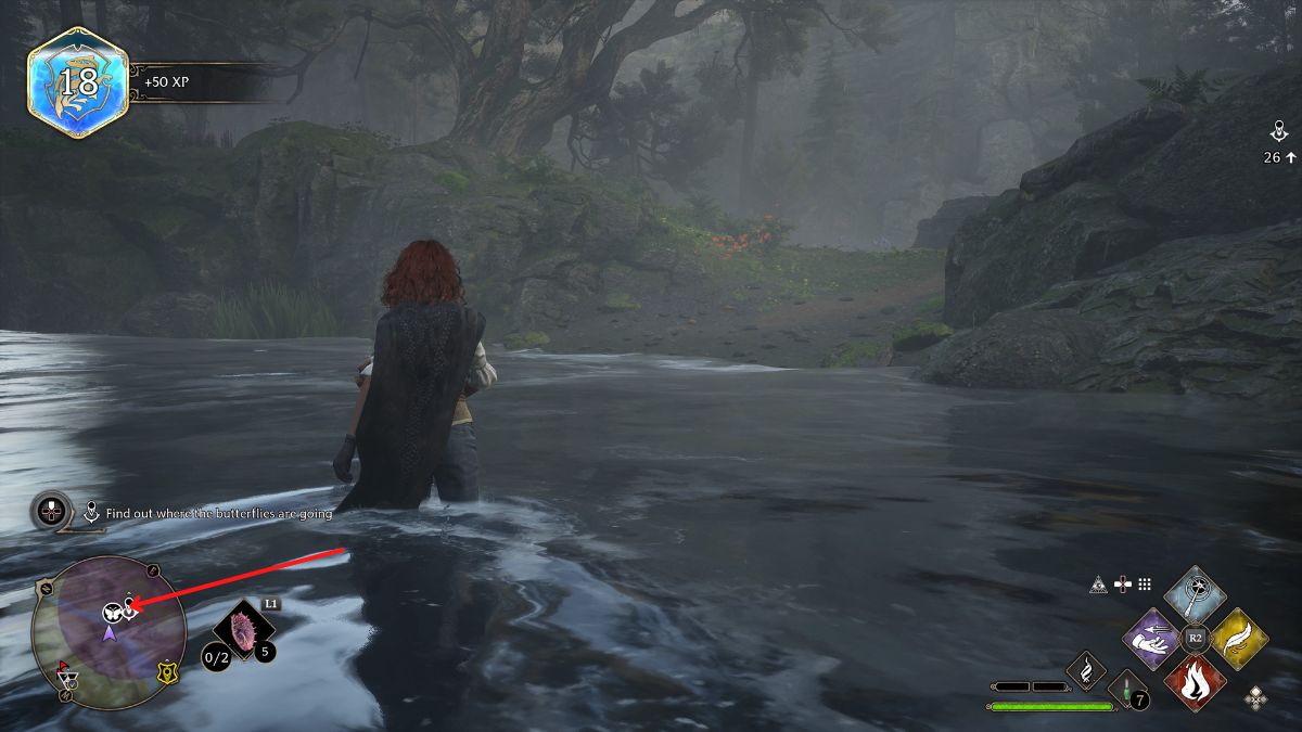 How to complete Follow the Butterflies in Hogwarts Legacy Gamepur