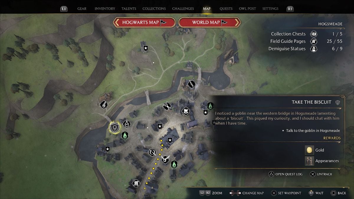How to Complete Take the Biscuit in Hogwarts Legacy – Game News