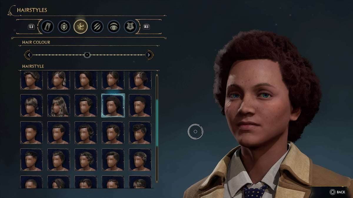 All hairstyle options in Hogwarts Legacy Gamepur