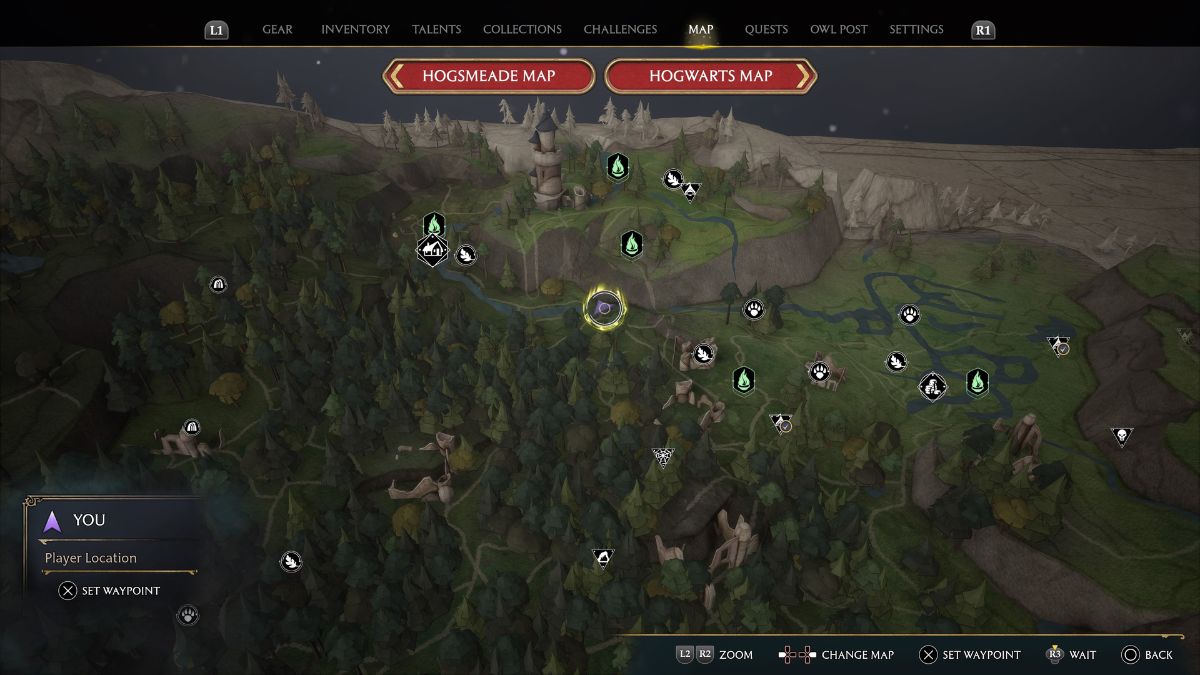 How to complete the San Bakar Tower Treasure Vault in Hogwarts Legacy