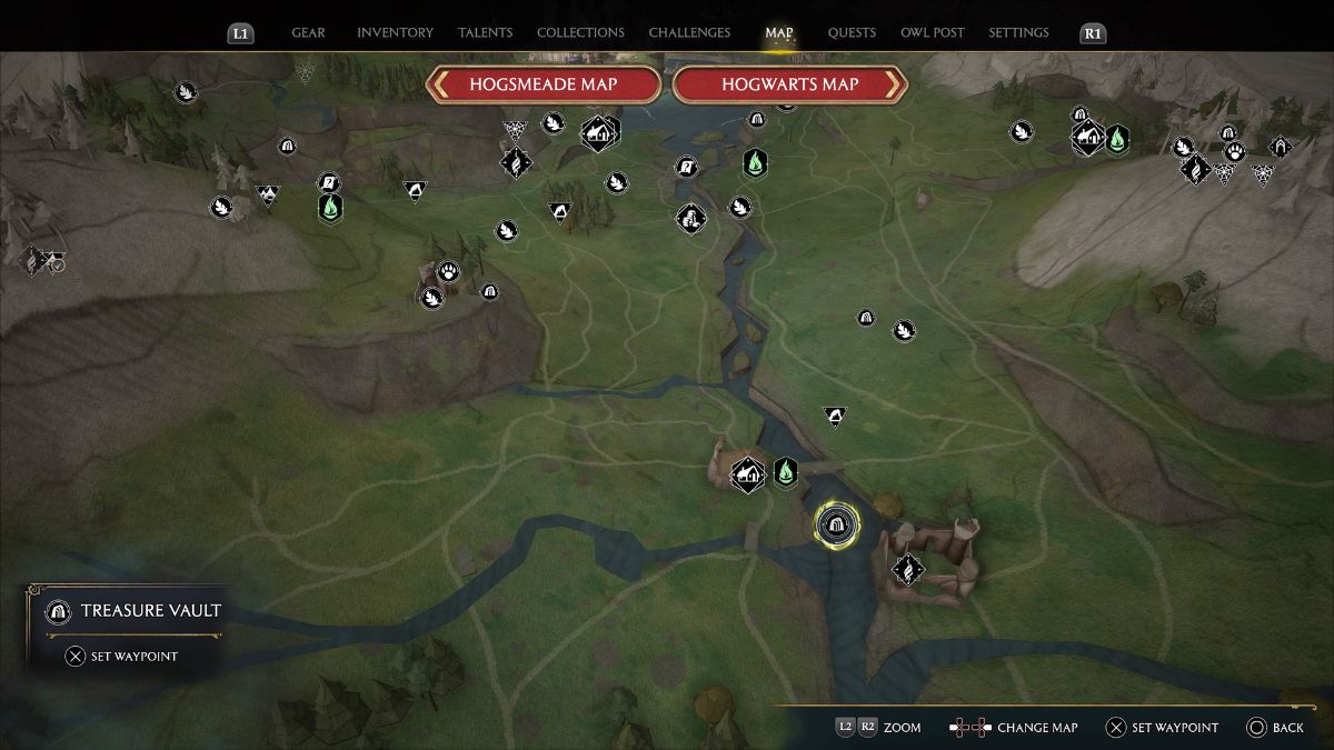 How to solve the Keenbridge Treasure Vault in Hogwarts Legacy Gamepur