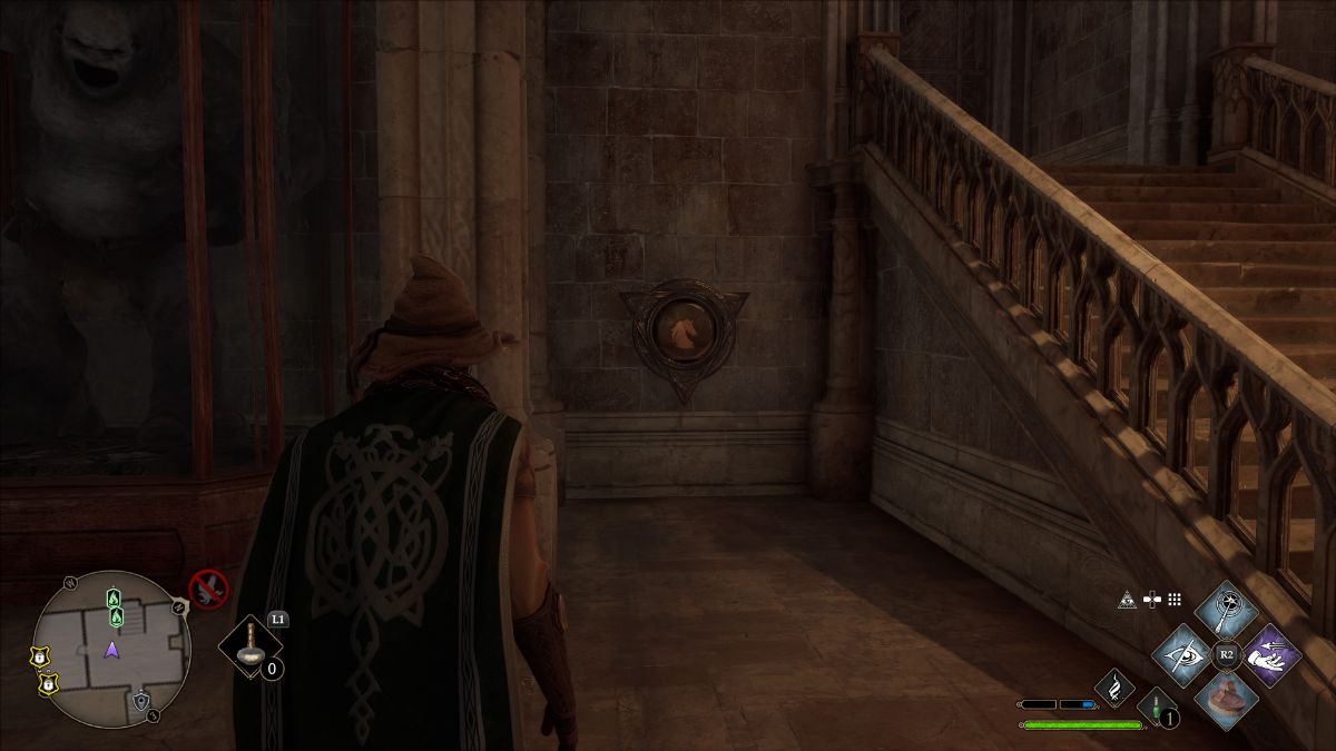 How to solve the Bell Tower Courtyard door puzzle in the Library Annex