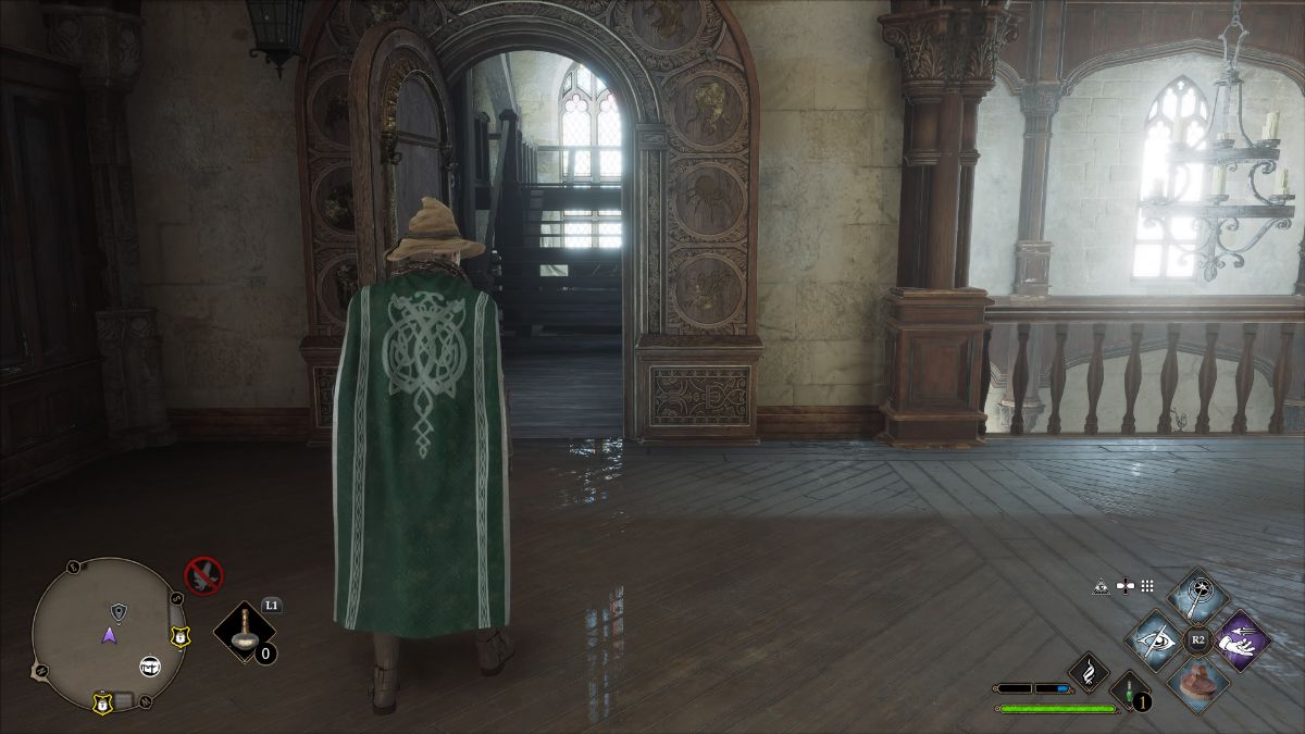 How to solve the Faculty Tower door puzzle in Hogwarts Legacy Gamepur