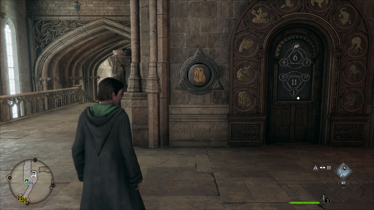 How to solve the Grand Staircase door puzzle in Hogwarts Legacy Gamepur