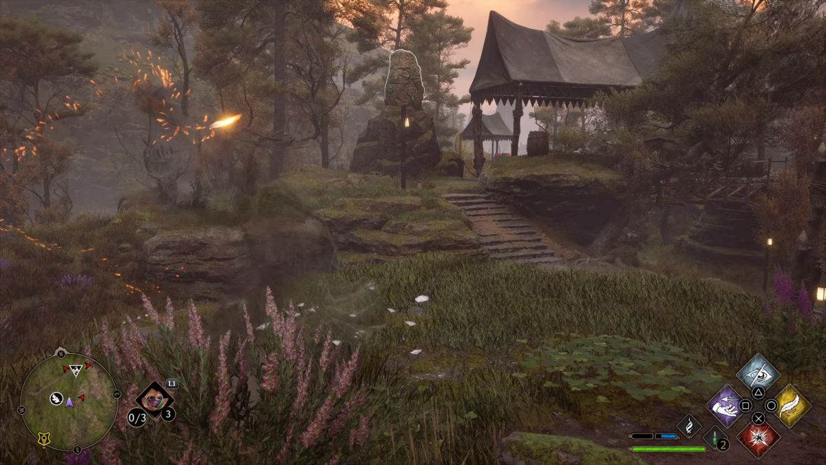 How to solve the West Hogwarts Valley Bandit Camp Merlin Trial in ...