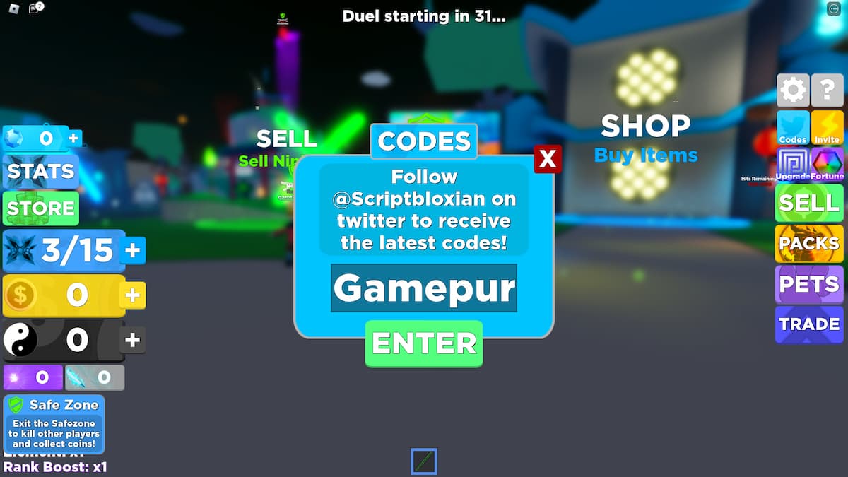 Roblox Ninja Legends codes Gamepur