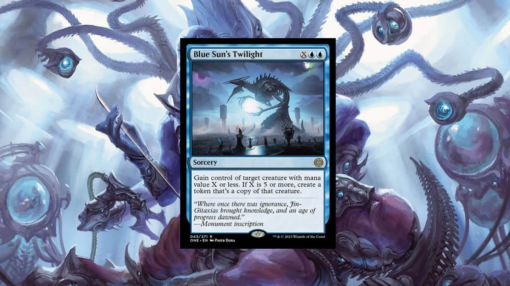 Blue Sun's Twilight card Magic the Gathering