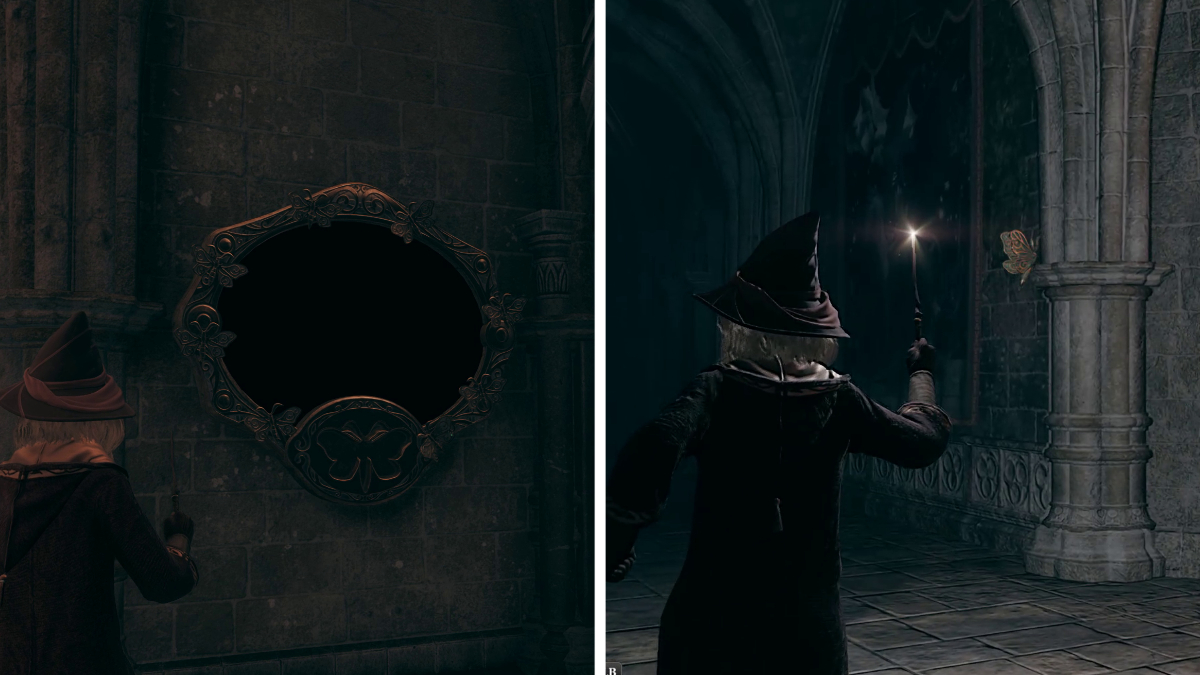All Moth mirror locations in Hogwarts Legacy Gamepur