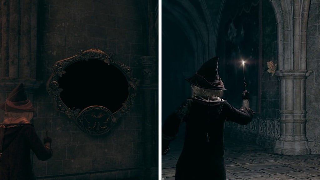 Moth Mirror Location 5 in Hogwarts Legacy
