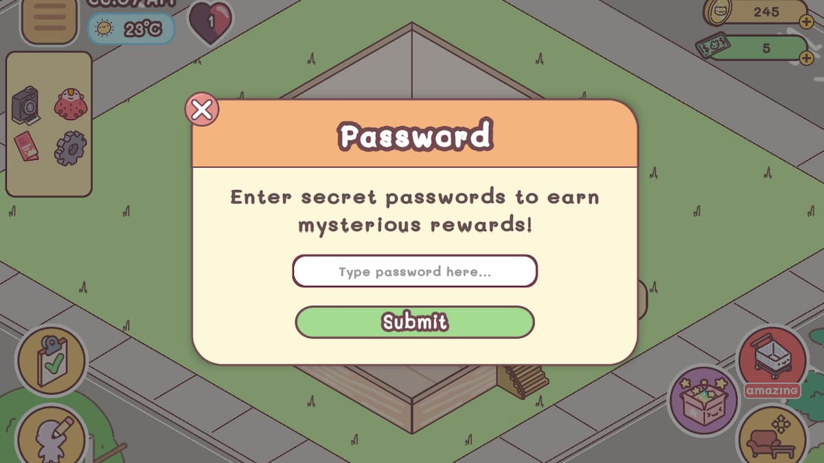 Pocket Love codes Gamepur