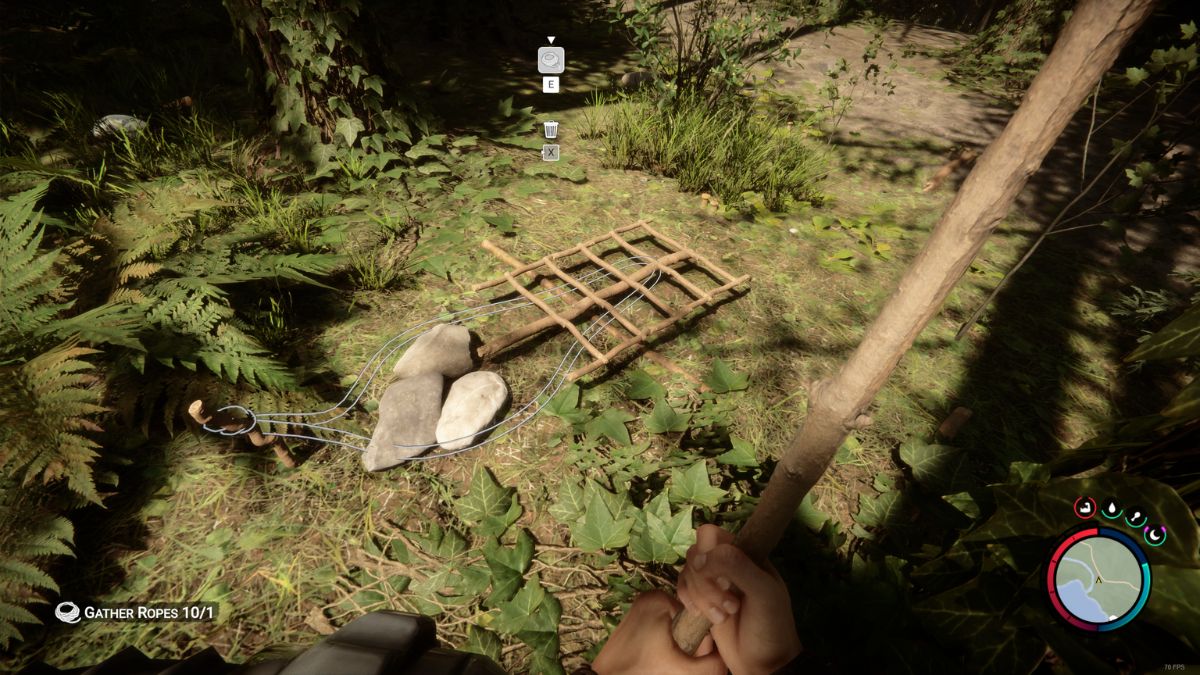 How to build a fly swatter trap in Sons of the Forest Gamepur