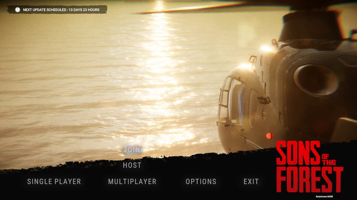 How to start a multiplayer game in Sons of the Forest Gamepur