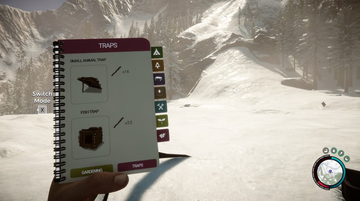 How to make Fish Trap in Sons of the Forest Gamepur