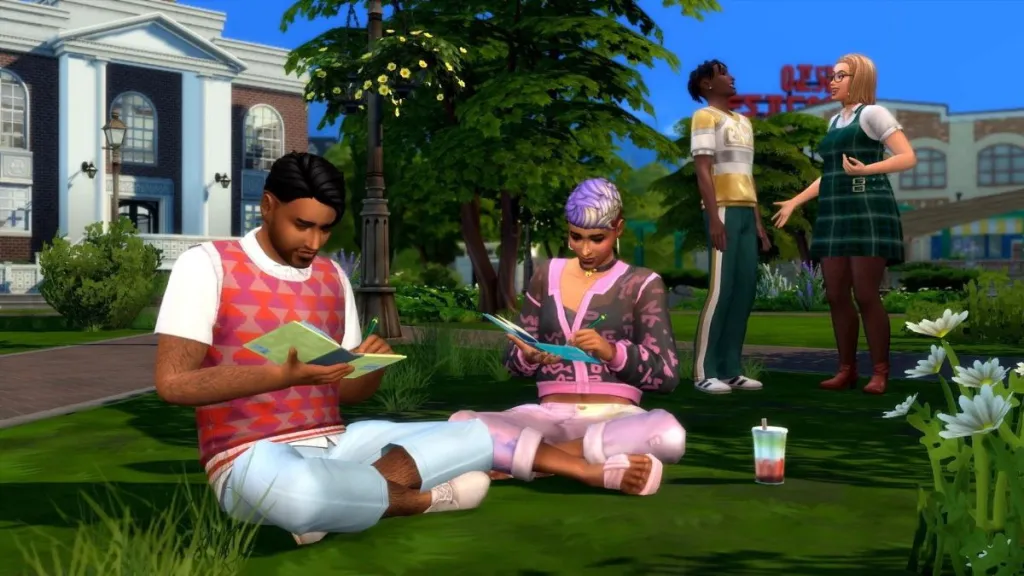 where can i find homework in sims 4