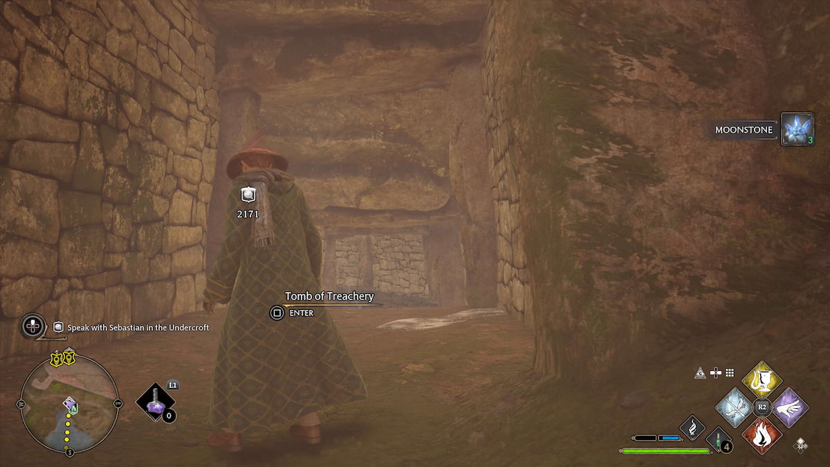 How to find the Coastal Cavern Collection Chest in Hogwarts Legacy