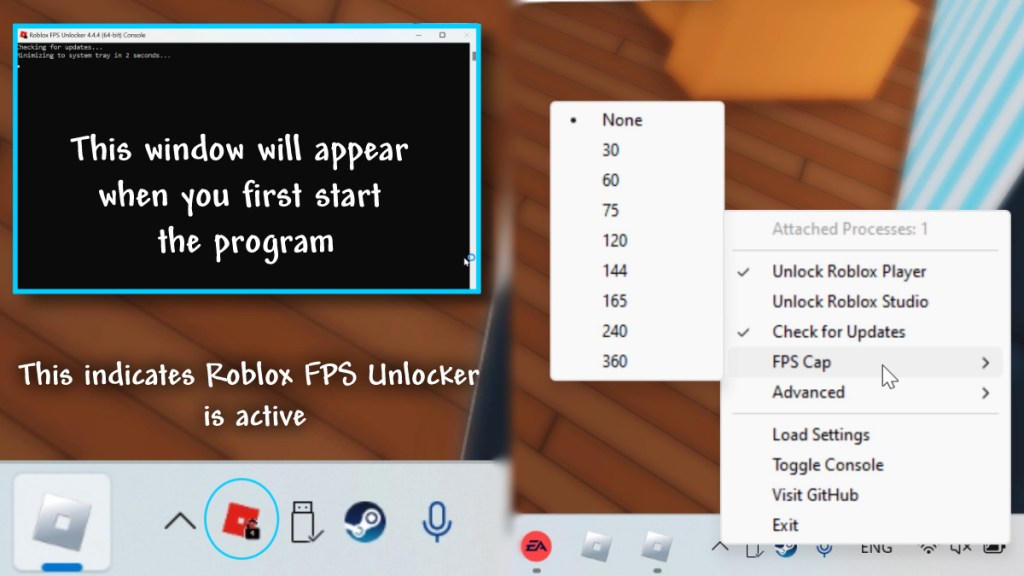 Using Roblox FPS Unlocker in Adopt Me