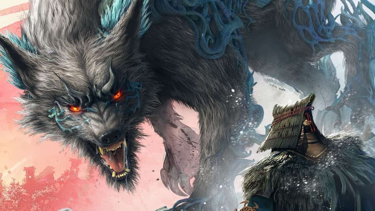 Wolf monster in Wild Hearts artwork
