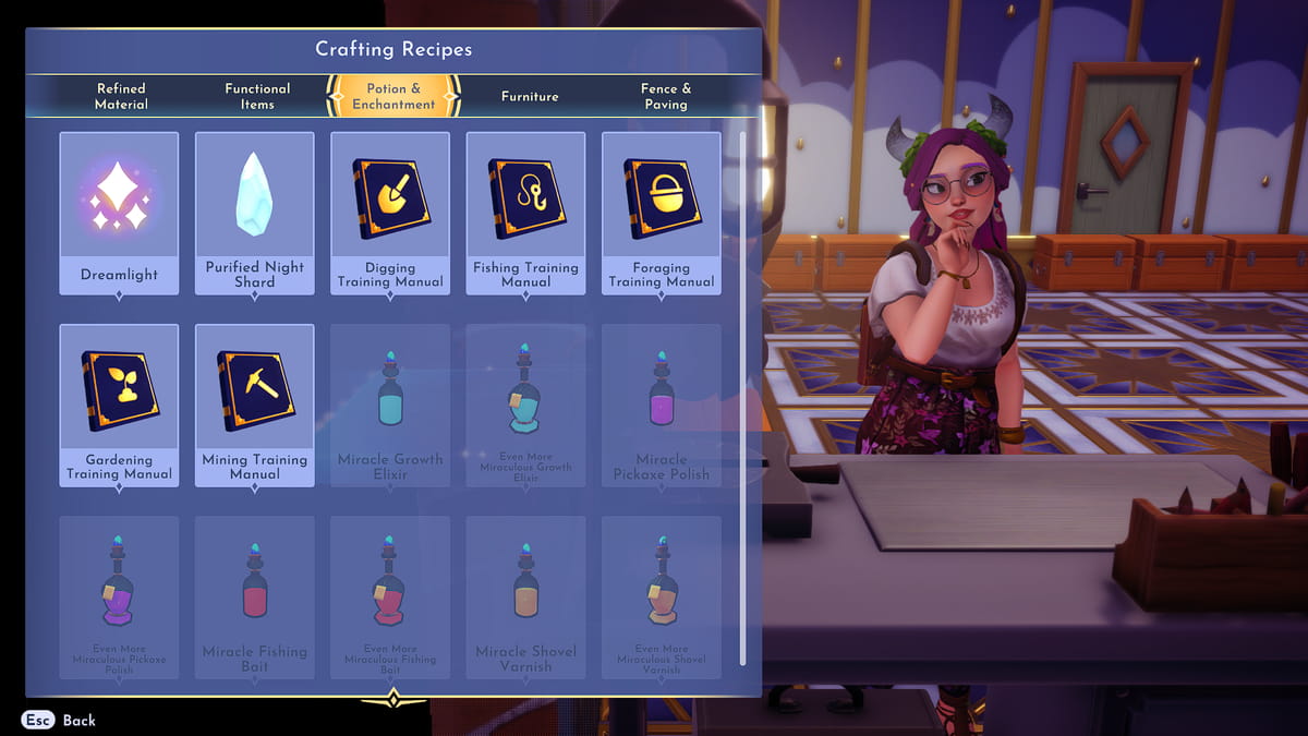 How to craft Training Manuals and change your villagers' roles in