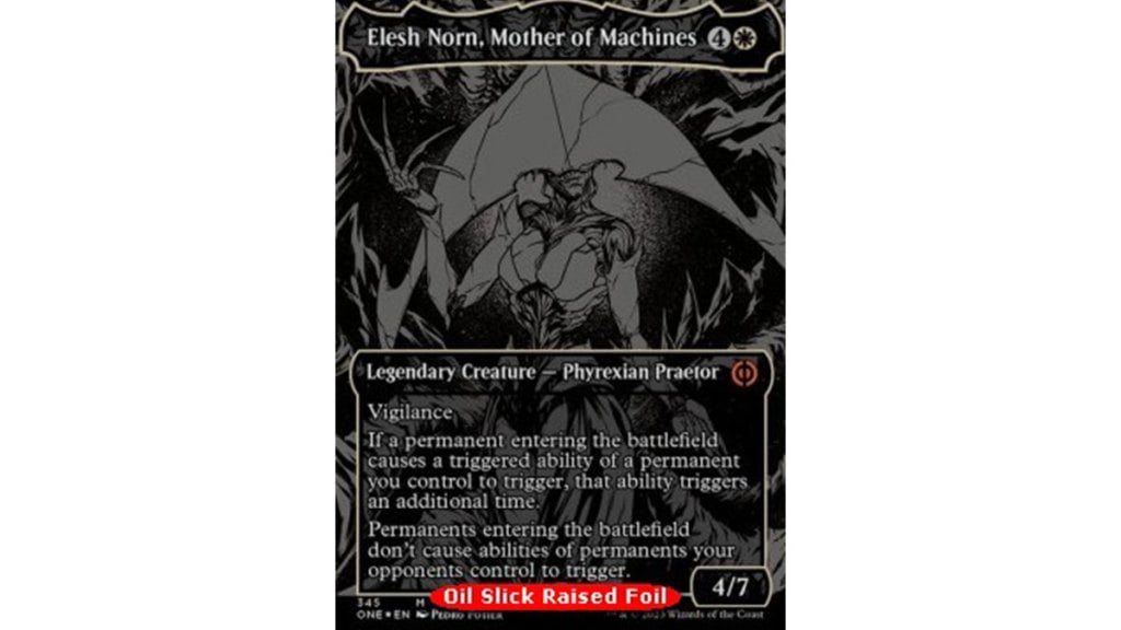elsh-norn-mother-of-machines-oil-slick-foil-magic-the-gathering-phyrexia-all-will-be-one
