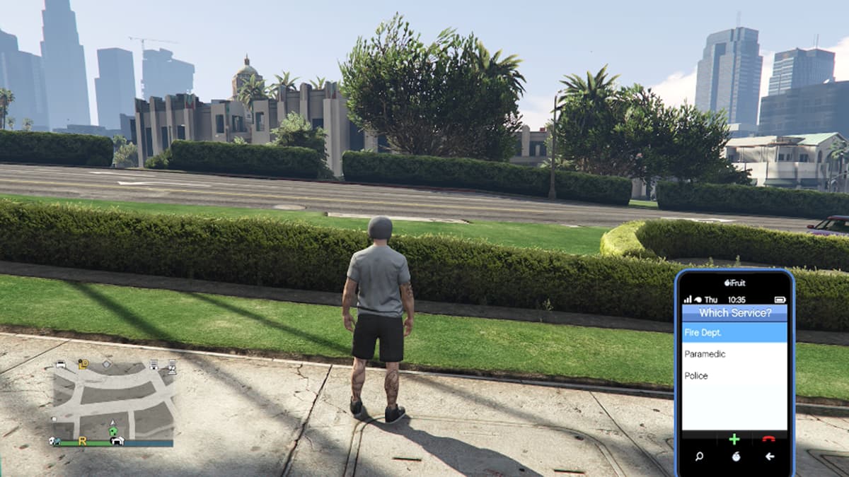 Where to find a fire truck in GTA 5 Gamepur