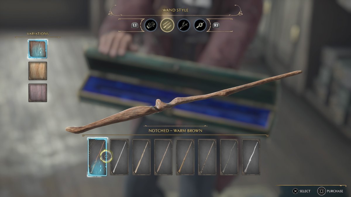 How wand customization works in Hogwarts Legacy Gamepur