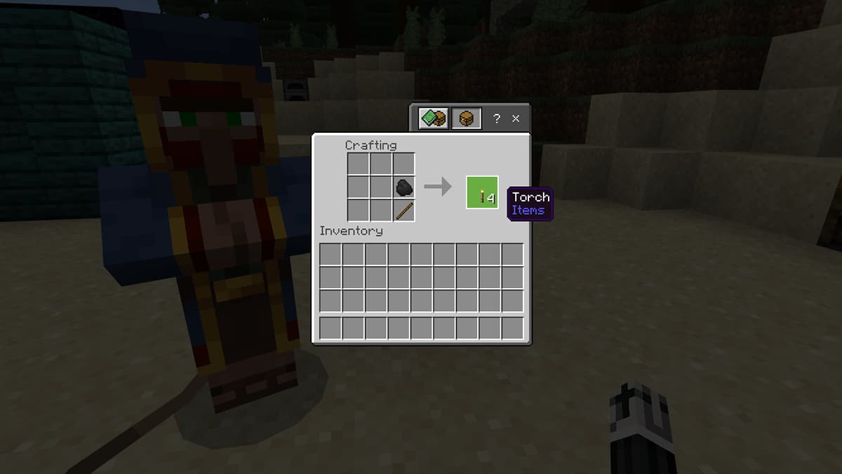 How to make a Torch in Minecraft Gamepur